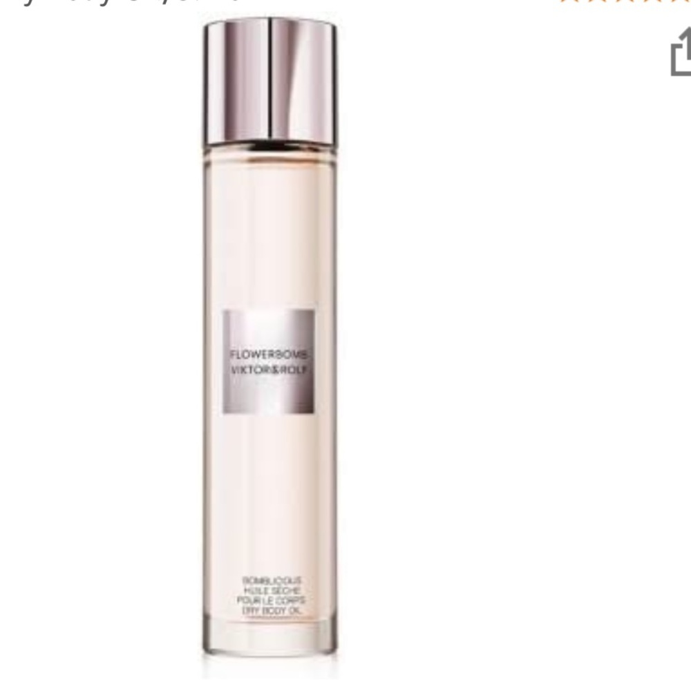 Viktor & rolf flowerbomb body oil new without box